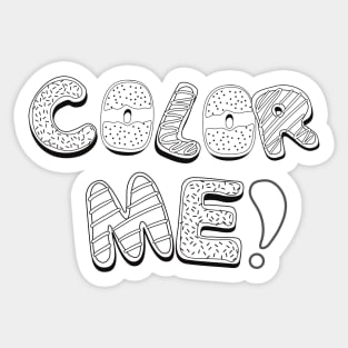 Color Me! Sticker